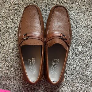Salvatore Ferragamo Men's Brown Loafers (w/dust bags)